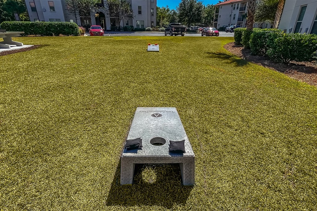 Cornhole at Two Addison Place Apartments , Pooler
