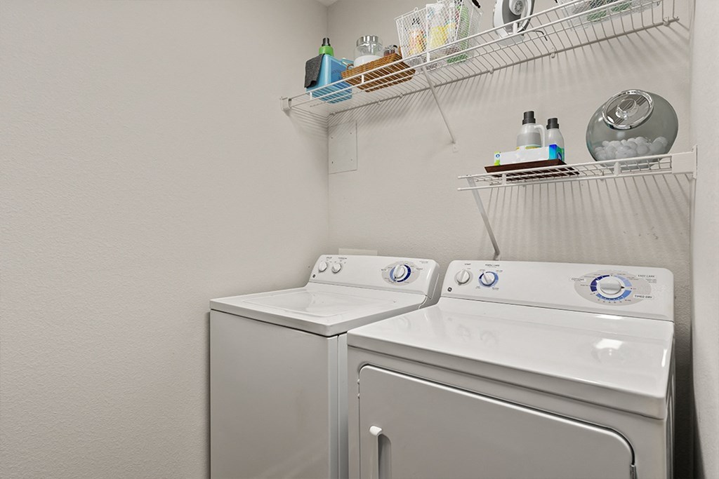 a washer and dryer in the laundry room at Fortress Grove, Tennessee, 37128