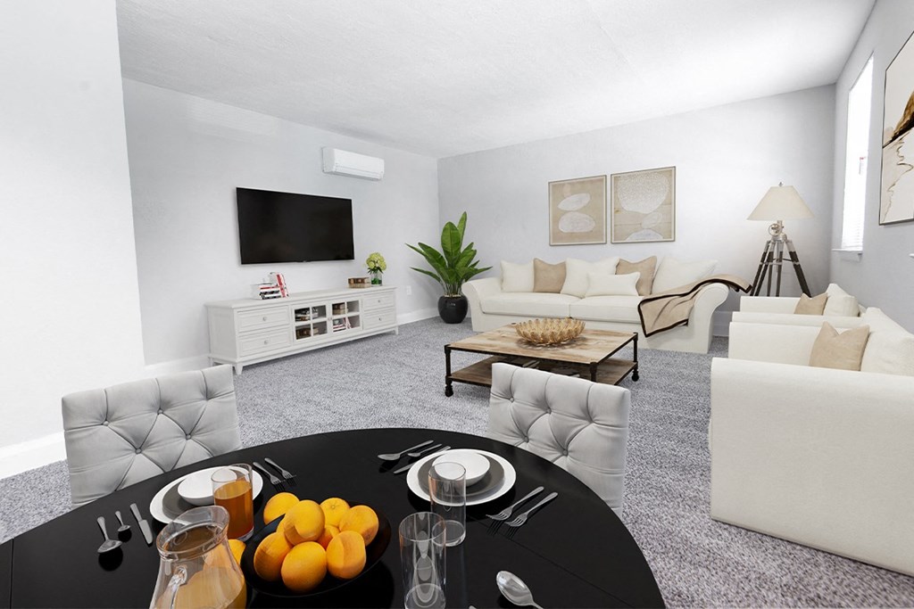 Living Room at Mount Ridge Apartments, Maryland