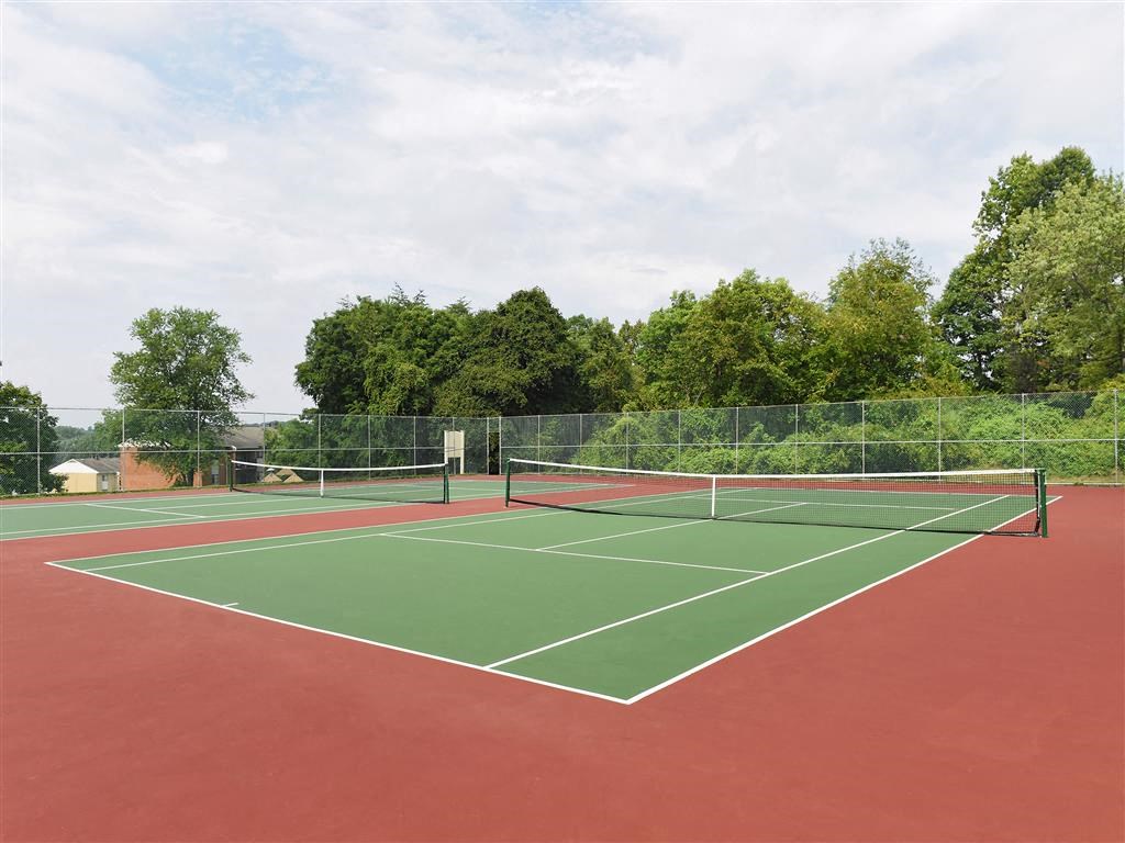 Synthetic Tennis Courts at Doncaster Village Apartments, Maryland, 21234