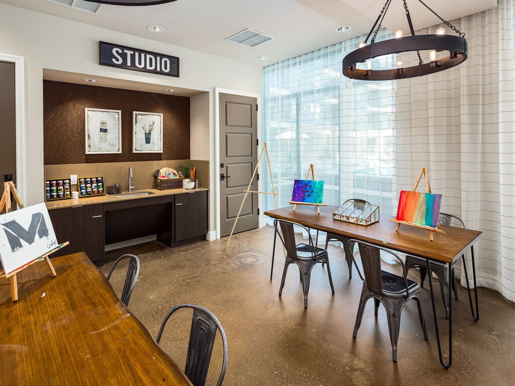 Art Activities at Millworks Apartments, Atlanta