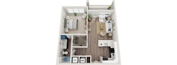 A1 Floor Plan at Bristol at New Riverside, Bluffton South Carolina