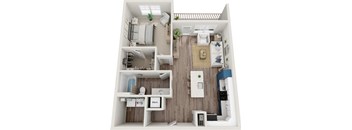 A2 Floor Plan at Bristol at New Riverside, Bluffton, SC