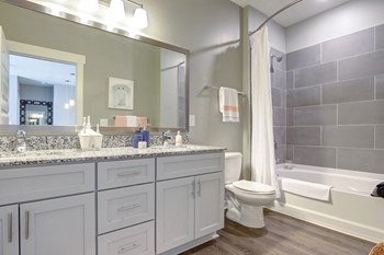 Double Vanity in Bathroom Double Vanity in Bathroom, Central Island Square, Mt Pleasant, SC - Photo Gallery 5