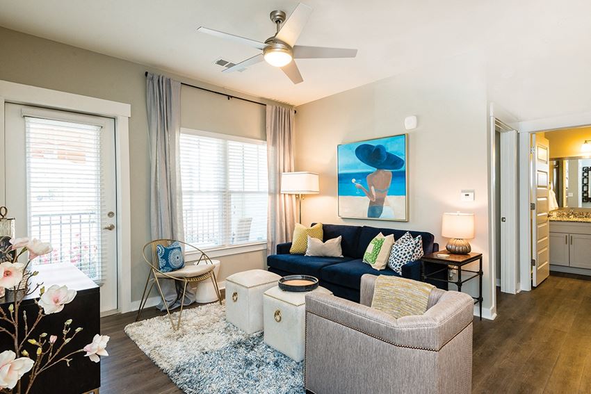 Model Living Room Area Model Living Room Area at Central Island Square, South Carolina