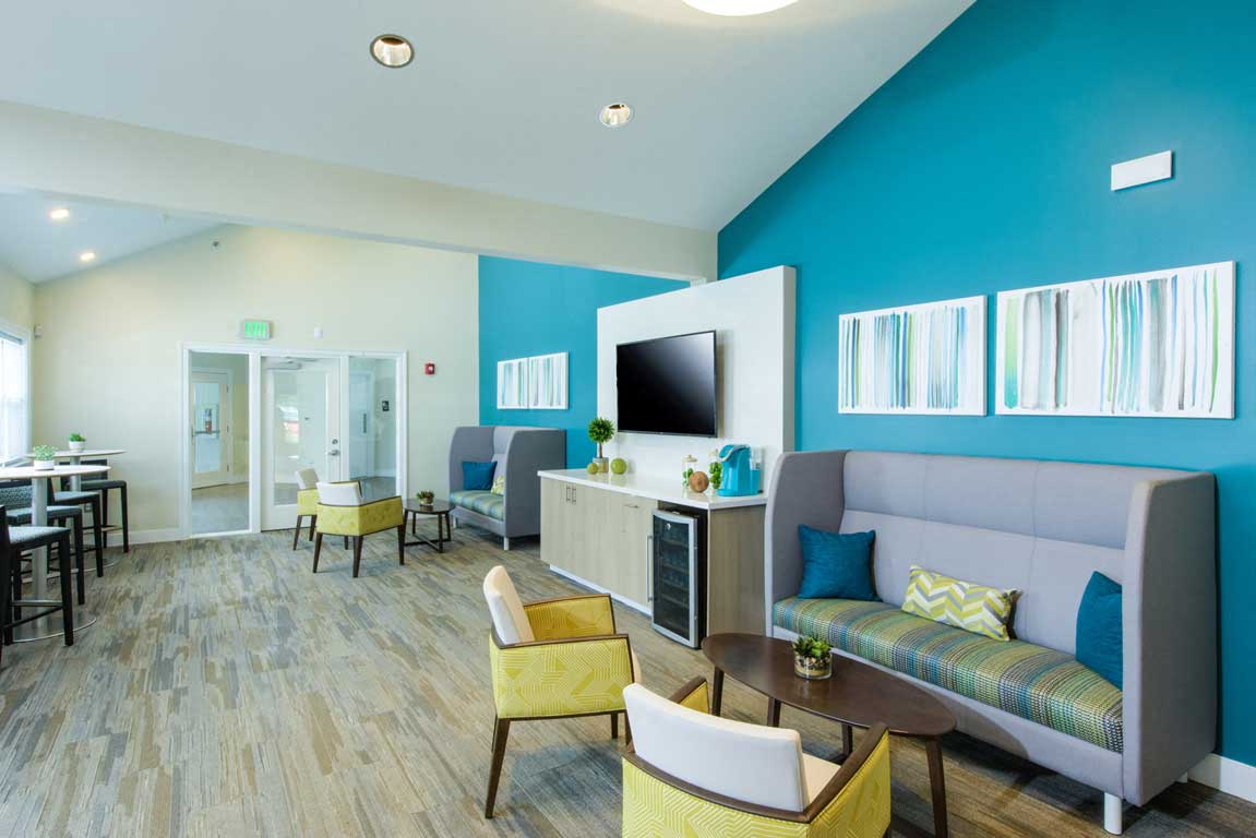 Interactive Clubhouse at Kenilworth at Perring Park Apartments, Parkville, Maryland
