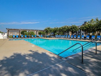 Pool and sundeck Pool and sundeck at Fortress Grove, Murfreesboro, TN - Photo Gallery 2