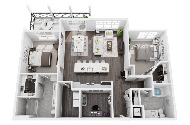 B1 floor plan