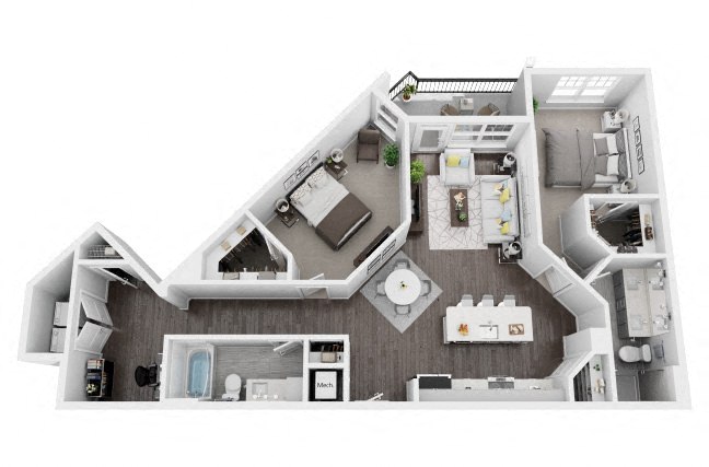 B4 floor plan