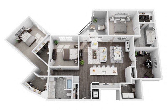 C1 floor plan