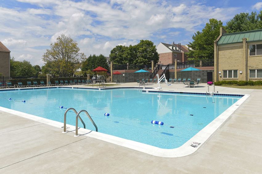 Sparkling Swimming Pool at McDonogh Township Apartments, Owings Mills, MD - Photo Gallery 1