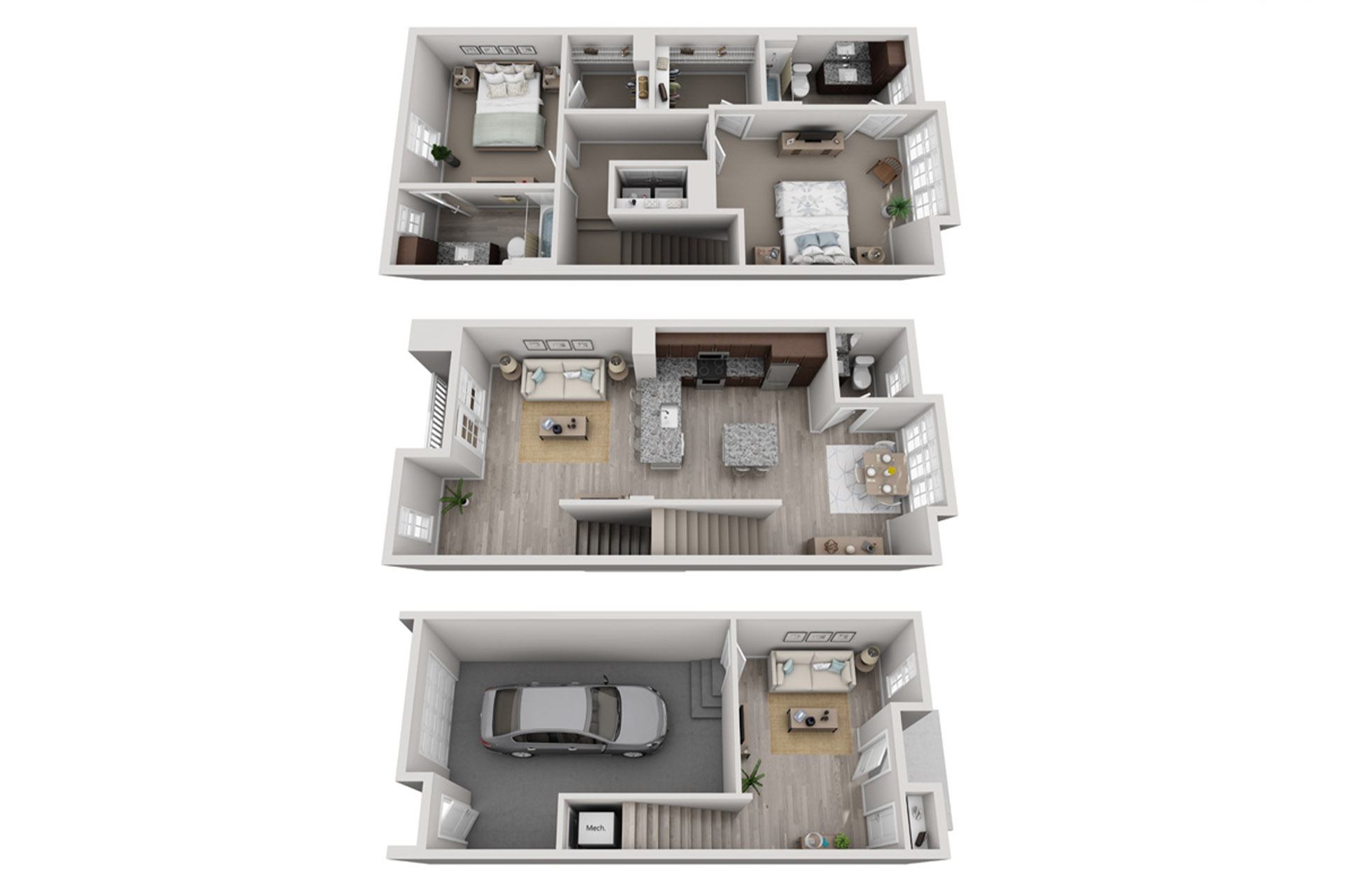 TH2 floor plan