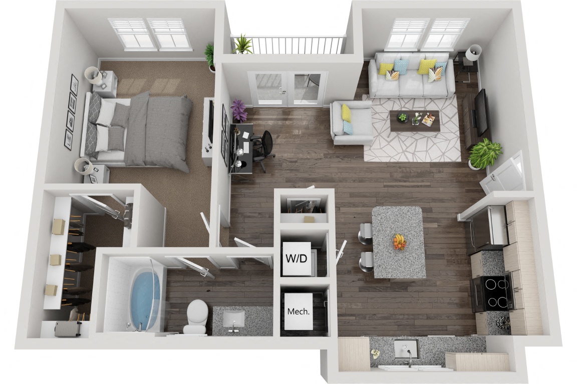 A4 floor plan