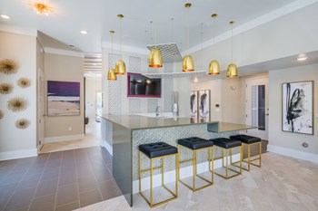 Club room kitchen  at The Six, Mt Pleasant, SC, 29466 - Photo Gallery 10