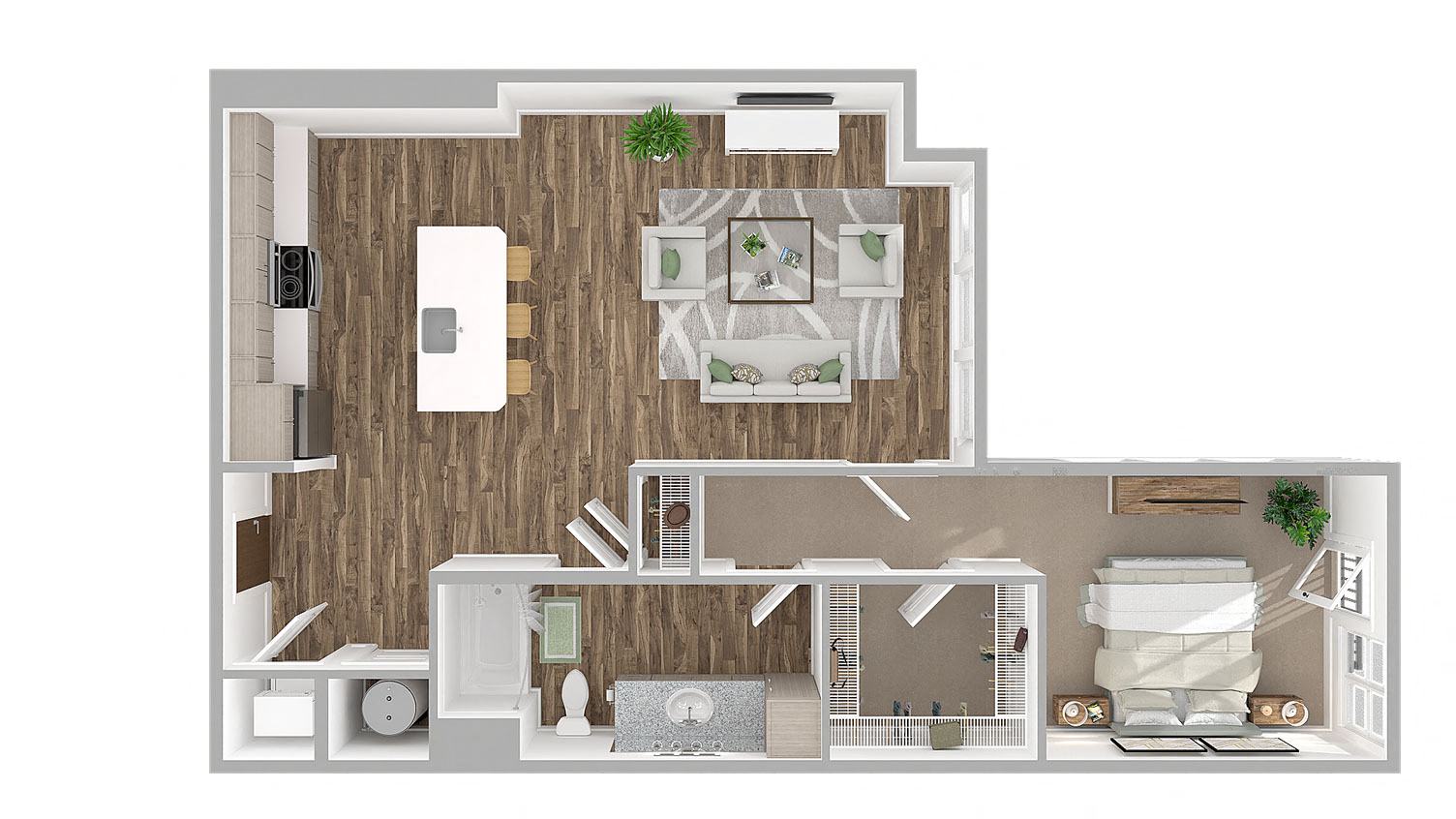 A1F floor plan