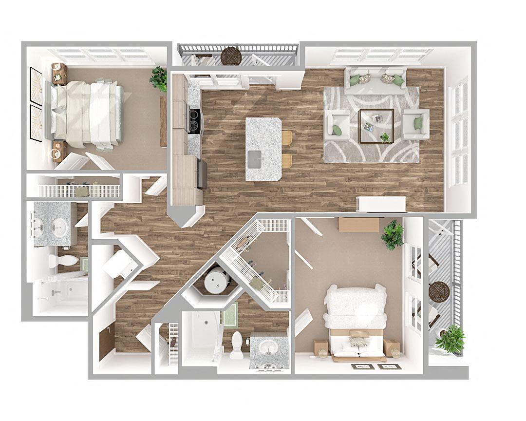 B2D floor plan