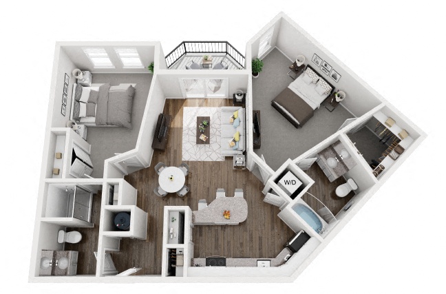 Chippewa Renovated floor plan