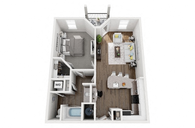 Franklin Renovated floor plan
