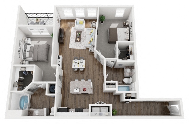 Troup Renovated floor plan