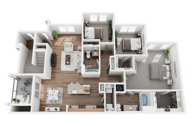 Washington floor plan