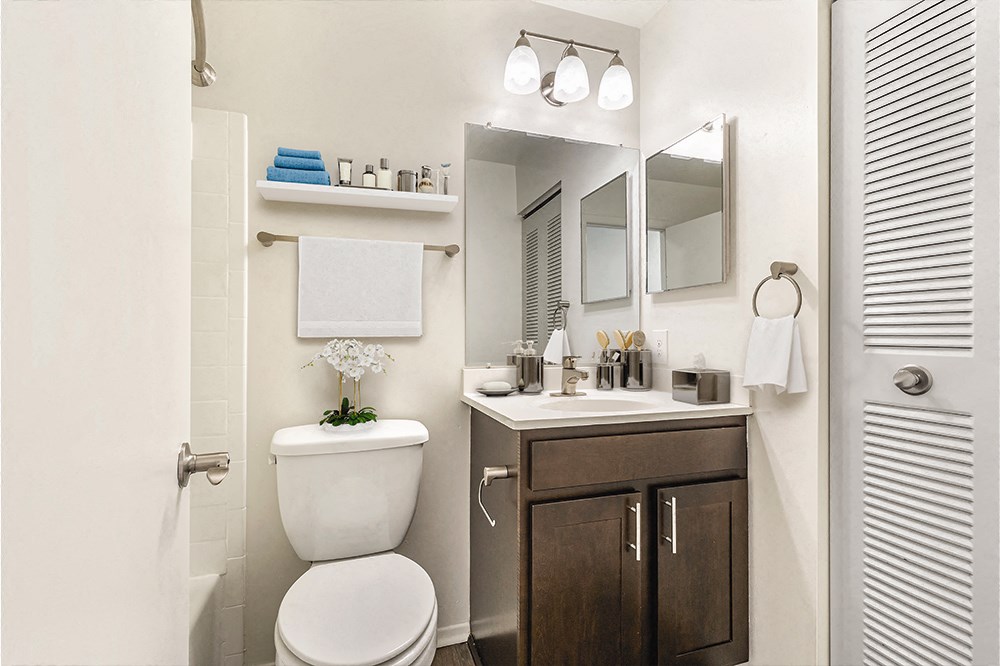 Bathroom with Vanity at Westwinds Apartments, Maryland, 21403