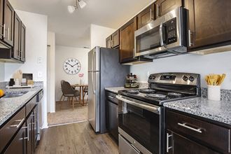 Kitchen with Stainless Appliances at Westwinds Apartments, Annapolis, MD, 21403
