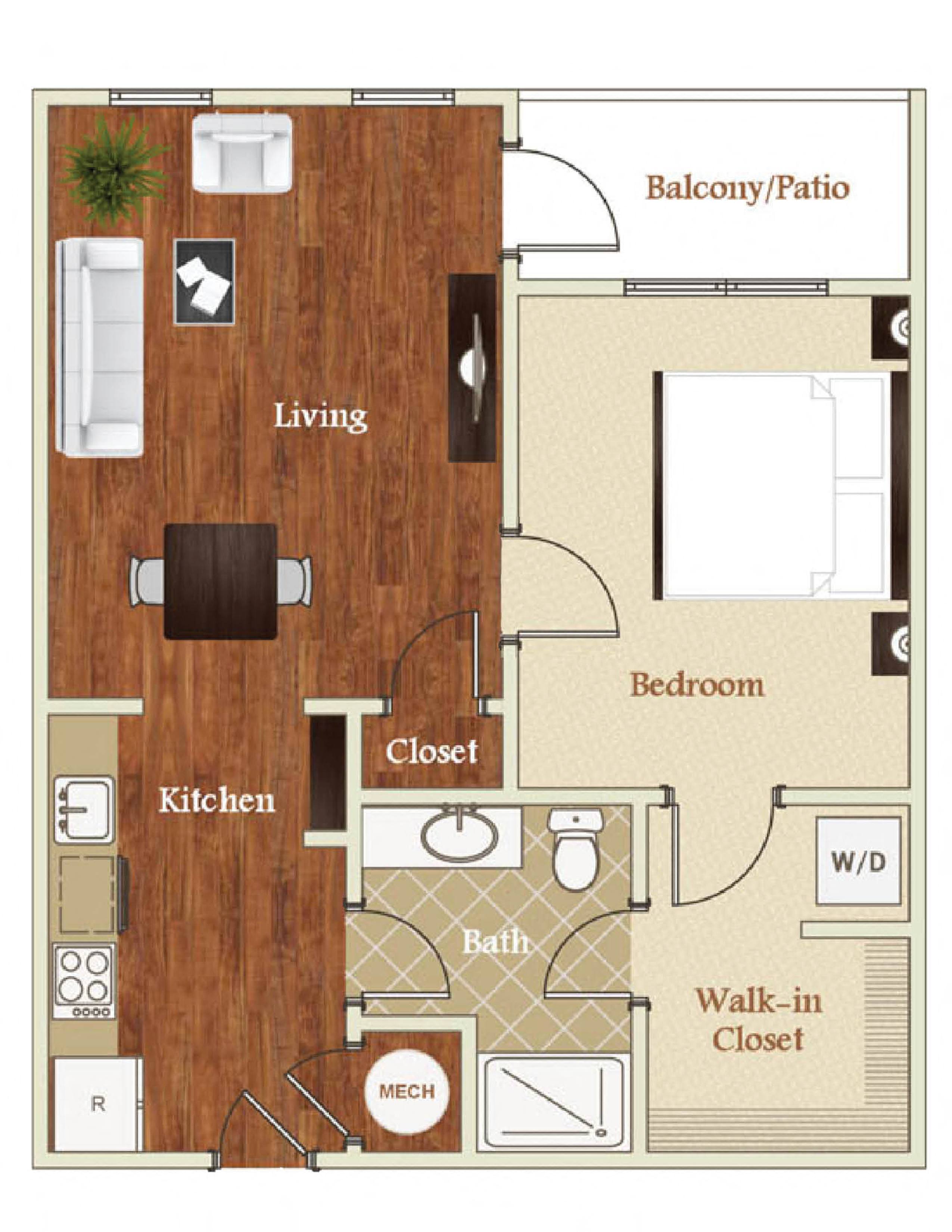 A6 floor plan