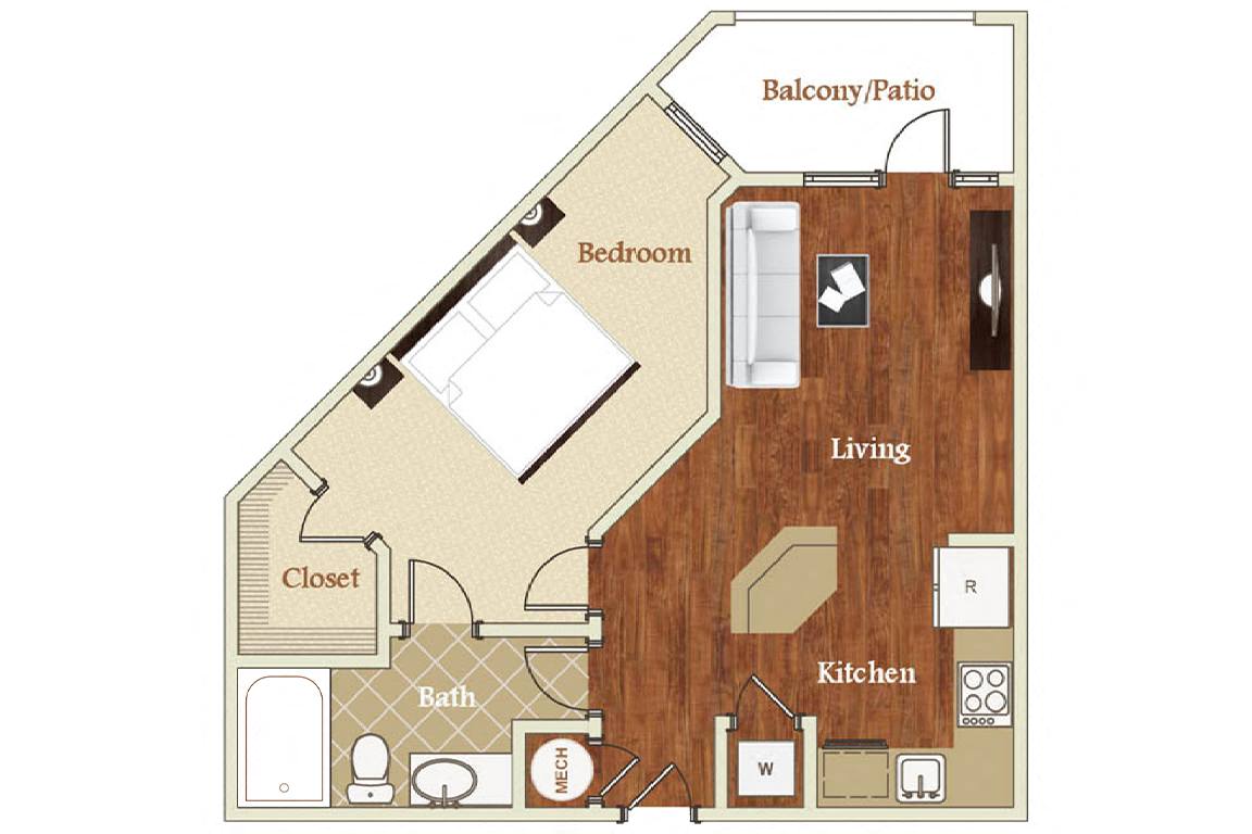 A9 floor plan