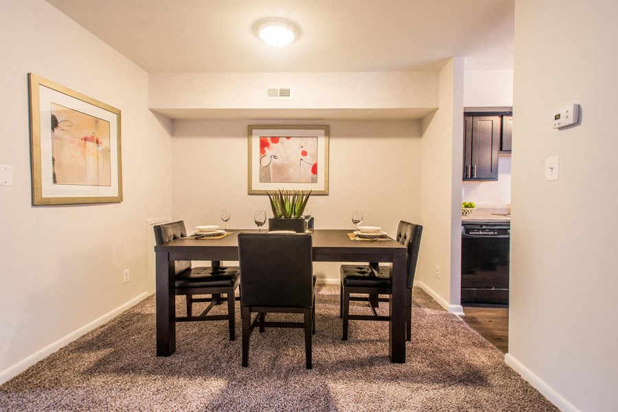 Elegant Dining Room at Brook View Apartments, Baltimore, Maryland