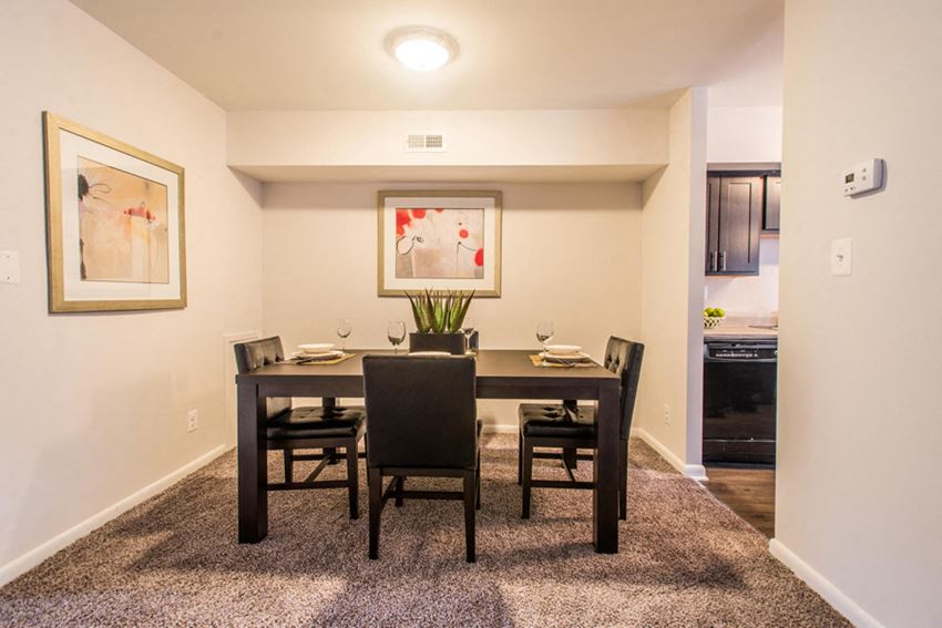 Elegant Dining Room Elegant Dining Room, at Brook View Apartments, Baltimore, Maryland