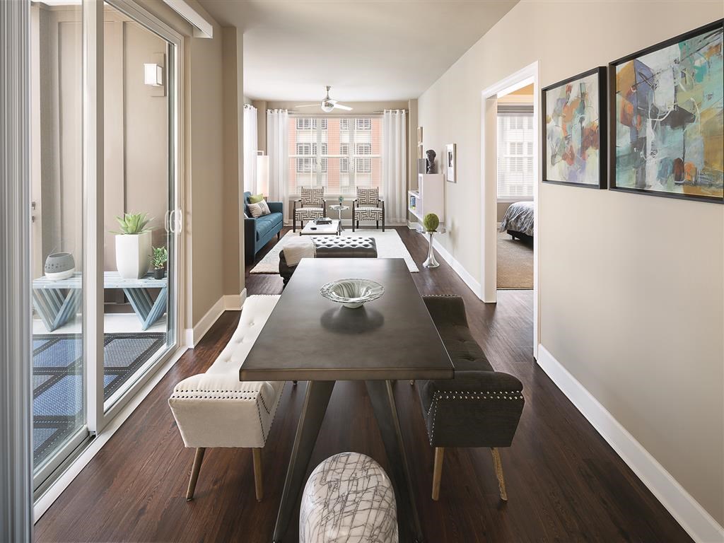 Large Private Patios & Balconies at The Edison Lofts Apartments, Raleigh, North Carolina