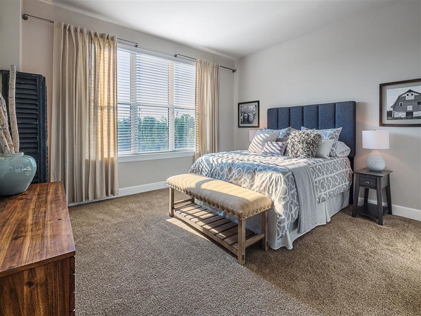 Gorgeous Bedroom Designs Gorgeous Bedroom Designs at The Edison Lofts Apartments, Raleigh, NC, 27601