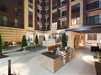 Poolside Cabana With BBQ Poolside Cabana With BBQ at The Edison Lofts Apartments, Raleigh, NC - Photo Gallery 4