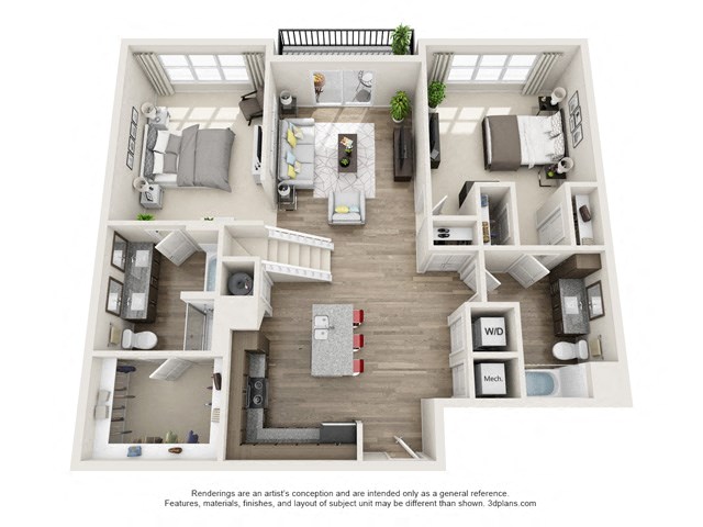 Penthouse 4 floor plan