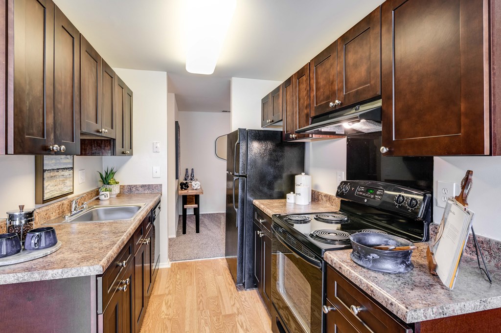 Galley Kitchen at Westwinds Apartments, Annapolis
