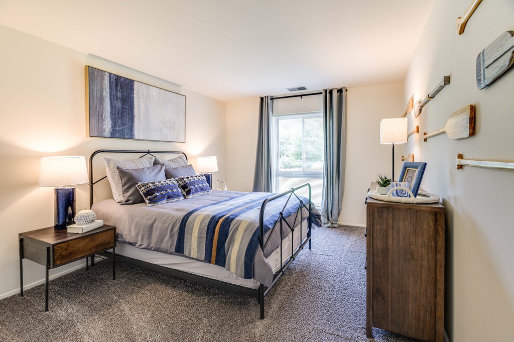 Apartment Master Bedroom at Westwinds Apartments, Annapolis, MD, 21403