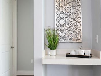 Wet Bar Area at The Apartments at St. Marys, Raleigh