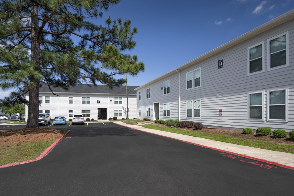 our apartments are located in a quiet neighborhood with ample parking