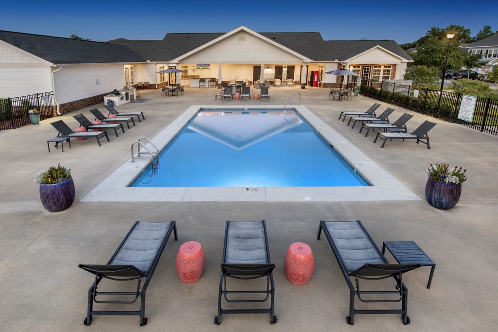 the swimming pool at the resort at governors crossing