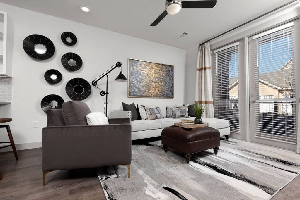 Wood inspired laminate flooring