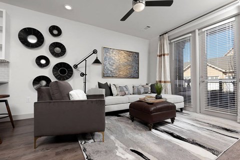 Wood inspired laminate flooring