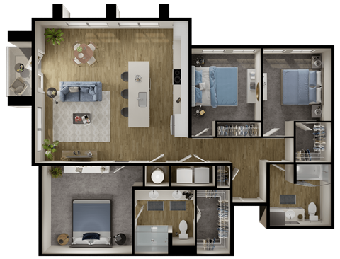 1801 Summit Avenue 1-3 Beds Apartment for Rent - Photo Gallery 4