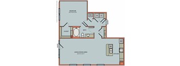 2-A4 Floorplan at The Can Plant Residences at Pearl