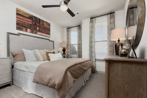Carpeting & Ceiling Fans in Bedrooms