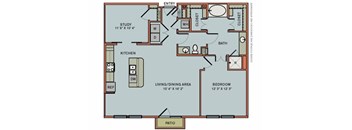 3-AS3 Floorplan at The Can Plant Residences at Pearl