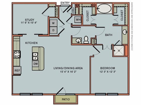 3-AS3 Floorplan at The Can Plant Residences at Pearl