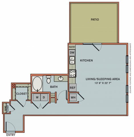3-S2 Floorplan at The Can Plant Residences at Pearl