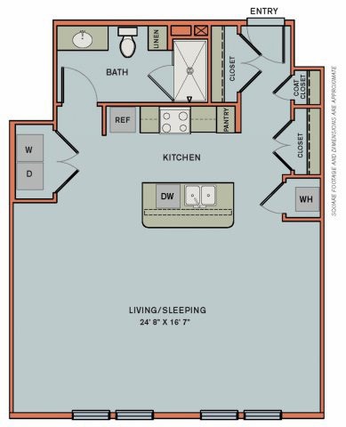 3-S3 Floorplan at The Can Plant Residences at Pearl