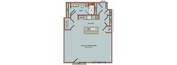 3-S5 Floorplan at The Can Plant Residences at Pearl