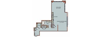 3-S8 Floorplan at The Can Plant Residences at Pearl